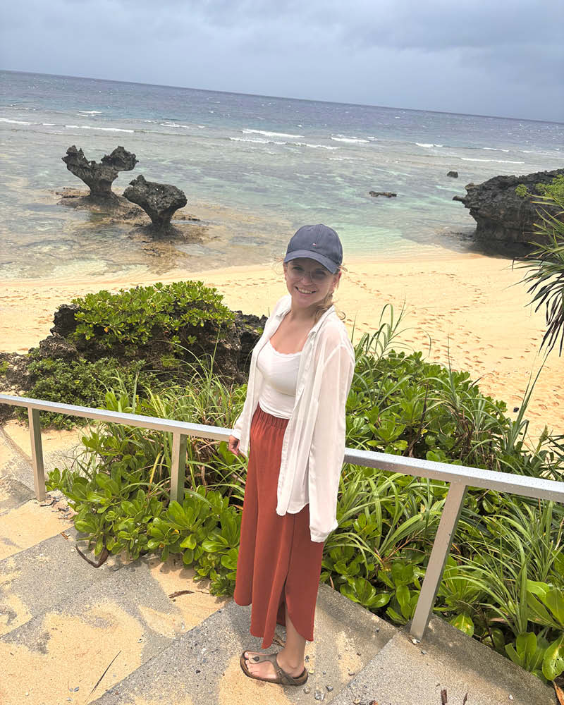 Foto von Julia Lindtner am Strand