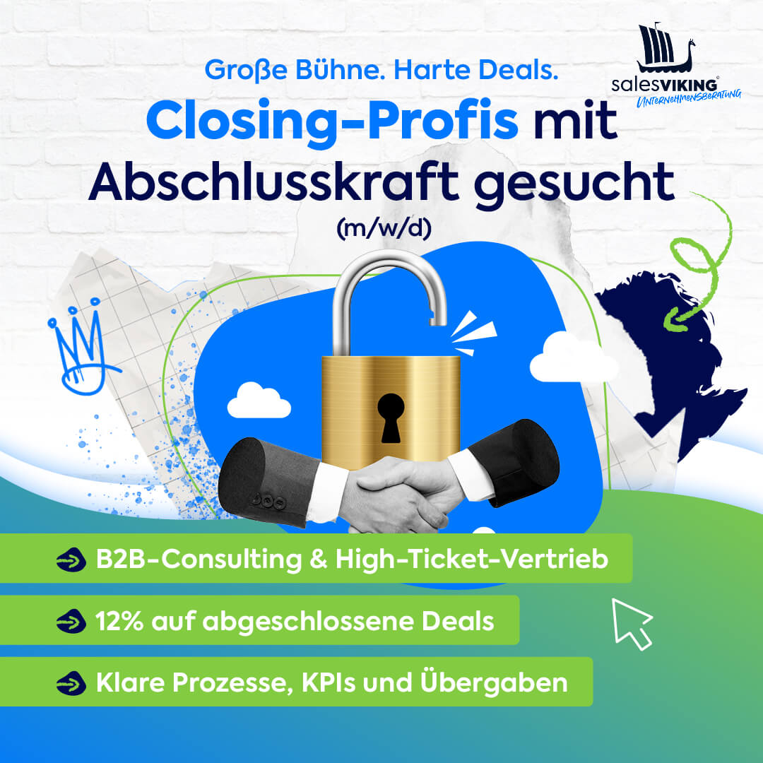 Sales-Viking-Anzeige